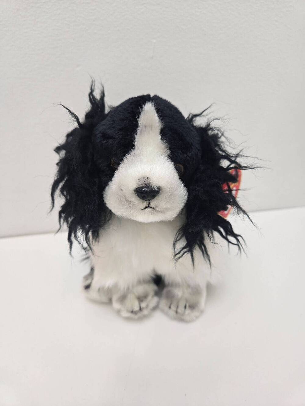 Ty Beanie Baby “Frolic” the Black and White Springer Spaniel Dog (7 inch)